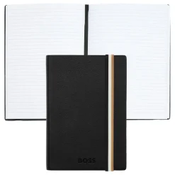 Notes A6 Iconic Camel Lined / Czarny HNM421AL