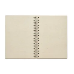 Notes A5 w linie, papier z trawy / Beżowy MO6541-13
