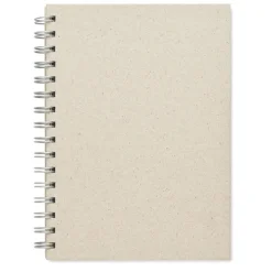 Notes A5 w linie, papier z trawy / Beżowy MO6541-13