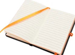 Notes A6 w linie ROSTOCK / Pomarańczowy 341110