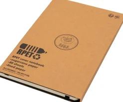 Notes A5 w linie z trzciny cukrowej i rPET ALGIERS / Szary 422807
