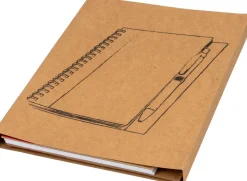 Notes A5 z czystymi stronami z papieru z recyklingu RAVENNA / Granatowy 434144