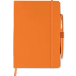 Notes A5 z długopisem / Pomarańczowy MO8108-10