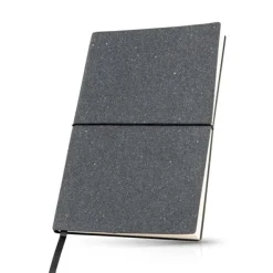 Notes A5 z okładką z recyklingowanej skóry / Dubai book / Light Brown IP25058038