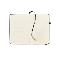 Notes A5 z recyklingowanego PU / Granatowy MO6835-04