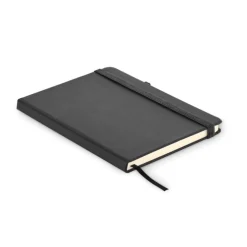 Notes A5 z recyklingowanego PU / Granatowy MO6835-04
