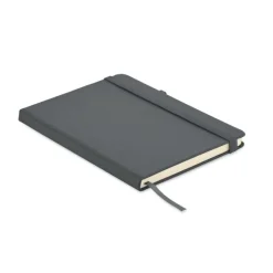 Notes A5 z recyklingowanego PU / Kamienny Szary MO6835-15