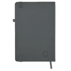 Notes A5 z recyklingowanego PU / Kamienny Szary MO6835-15