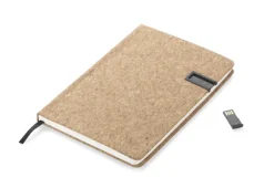 Notes MENTE z pamięcią USB 16GB, A5 / Czarny 17891-02