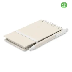 Notesy A6 z kartonu po mleku / Biały MO6837-06