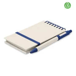 Notesy A6 z kartonu po mleku / Granatowy MO6837-04