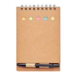 Notes z długopisem oraz koloro / Beżowy MO8107-13