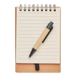 Notes z długopisem oraz koloro / Beżowy MO8107-13