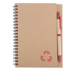 Notes z długopisem SERENO B6 / Czerwony 18006-04