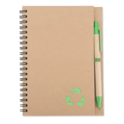 Notes z długopisem SERENO B6 / Zielony 18006-05