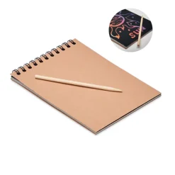 Notes z papierem typu zdrapka / Drewna MO6699-40