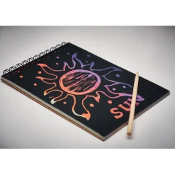 Notes z papierem typu zdrapka / Drewna MO6699-40