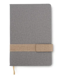 Notes z zapięciem ELITE A5 / Szary 18008-14