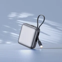 Nova Powerbank 22,5 W Power Delivery z wbudowanymi kablami 10 000 mAh / Ciemnoszary LT95515-N0060
