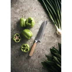 Nóż santoku VINGA Hattasan Damascus / Szary VG011-32