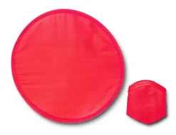 Nylonowe, składane frisbee / Czerwony IT3087-05