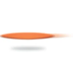 Nylonowe, składane frisbee / Pomarańczowy IT3087-10