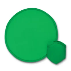 Nylonowe, składane frisbee / Zielony IT3087-09