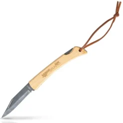 Nóż z bambusową rączką i sznureczkiem / Bamblade / Light Brown IP20021738