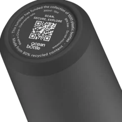 Ocean Bottle izolowany kubek o pojemności 350 ml / Obsidian Black 10081890