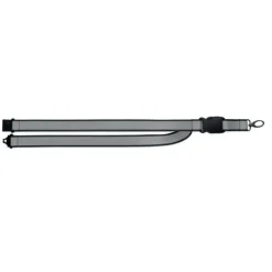 Odblaskowa smycz RPET / Czarny MO2825-03