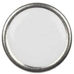 Okrągła przypinka Ø20mm / Srebrny matowy LT99735-N0091
