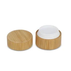 Okrągły bambusowy balsam do ust / Naturalny LT90481-N0094