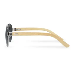 Okulary przeciwsłoneczne aviator z bambusowymi zausznikami / Naturalny LT86728-N0094