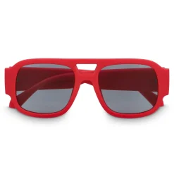 Okulary przeciwsłoneczne Bastian UV400 / Jasnoczerwony LT86742-N0022