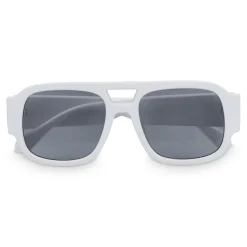 Okulary przeciwsłoneczne Bastian UV400 / Biały LT86742-N0001