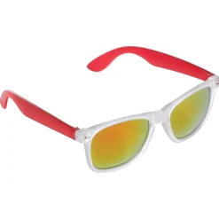 Okulary przeciwsłoneczne Bradley 400UV / Transparentny / czerwony LT86708-N0421
