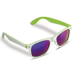Okulary przeciwsłoneczne Jeffrey UV400 / Biały / jasnozielony LT86712-N0132