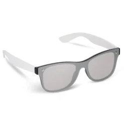 Okulary przeciwsłoneczne Justin R-PC z lustrzanymi soczewkami UV400 / Biały LT86731-N0001