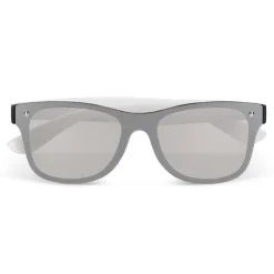 Okulary przeciwsłoneczne Justin R-PC z lustrzanymi soczewkami UV400 / Biały LT86731-N0001