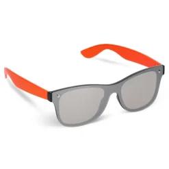 Okulary przeciwsłoneczne Justin R-PC z lustrzanymi soczewkami UV400 / Pomarańczowy LT86731-N0026