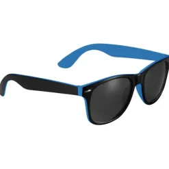 Okulary przeciwsłoneczne Sun Ray z dwoma kolorowymi wstawkami / Niebieski 10050001