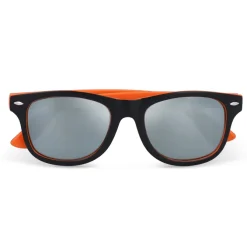 Okulary przeciwsłoneczne Tate z lustrzanymi soczewkami UV400 / Pomarańczowy LT86736-N0026