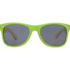 Okulary przeciwsłoneczne z bambusa Sun Ray / Zielony limonkowowy 12700563
