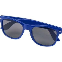 Okulary przeciwsłoneczne z plastiku PET z recyklingu Sun Ray / Błękit królewski 12700453