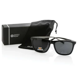 Okulary przeciwsłoneczne z polaryzacją Swiss Peak / Czarny P453.981