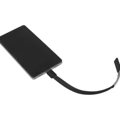 Opaska na rękę, bransoletka, kabel do ładowania / Czarny V3823-03
