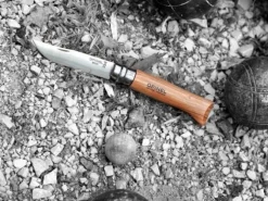 Opinel Nóż Luxury Olive 08 + etui / Naturalna oliwka 001004