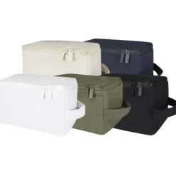 Organizer na przybory toaletowe z materiałów recyklingowanych Pack 500 g/m² Aware™  / Oatmeal 12074607