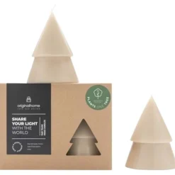 Orginal Home świeca choinkowa matcha – M / Beżowy 12632402