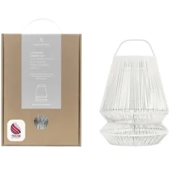 Originalhome Lampion przenośny abażur z recyklingu / Jasny szary 12449180